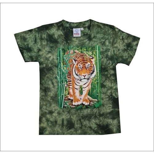 Tričko tygr v džungli K249