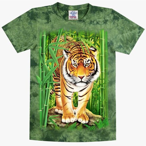 Tričko tygr v džungli TD 337