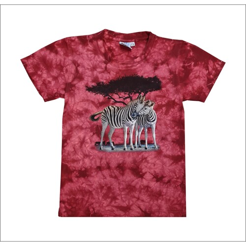 K 196 Tričko zebry 1-2 červená