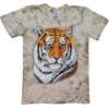 Tričko batikované s tygrem
